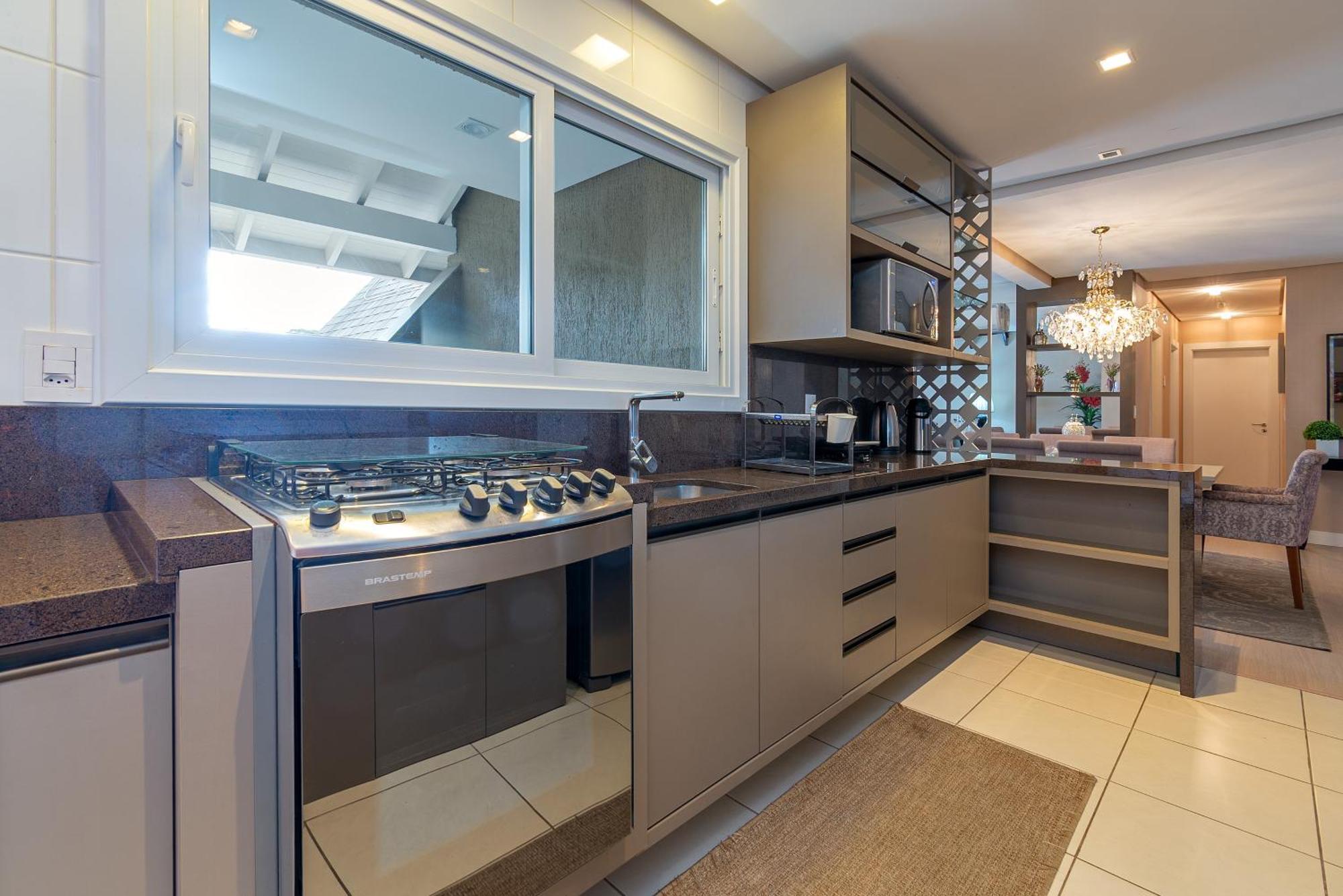 Luxuoso Apartamento Central Para 10 Pessoas Gramado Eksteriør billede