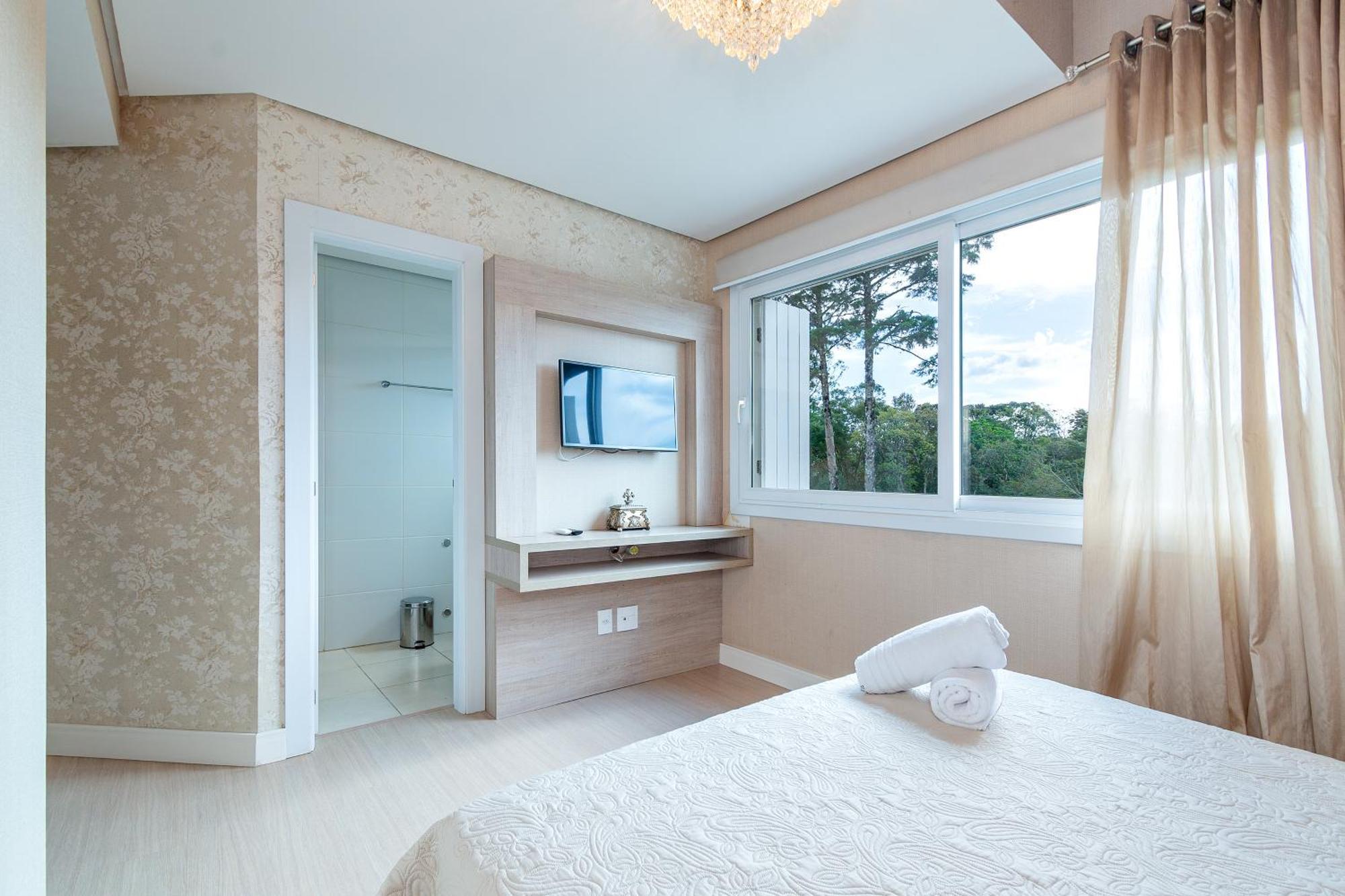 Luxuoso Apartamento Central Para 10 Pessoas Gramado Eksteriør billede